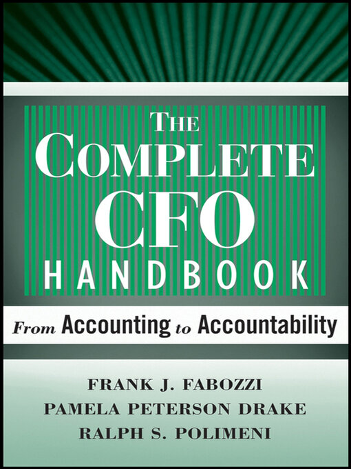 Cover image for The Complete CFO Handbook